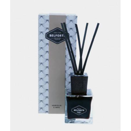 Belforte Diffuseur d'ambiance Cube Noir 200 ml - 