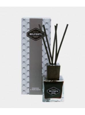 Belforte Diffuseur d'ambiance Cube Noir 200 ml - 