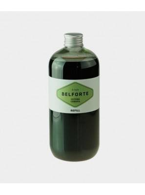 Ricarica fragranze casa per diffusore - Belforte Fragranze Italiane - Made in Italy -  Canapa 500 ml Black