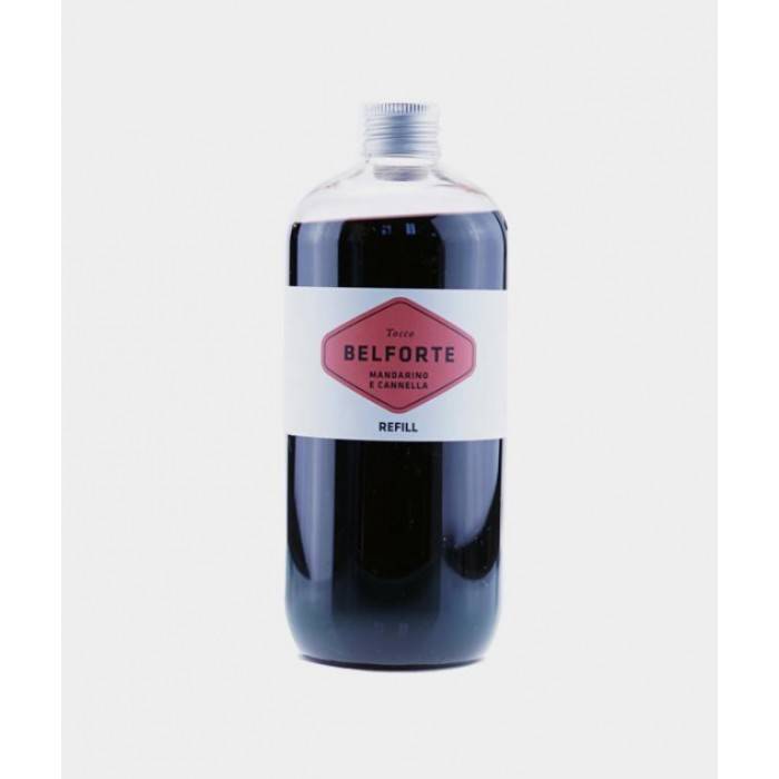 Rattan Black Cube Diffusor Nachfüllung 500 ml Belforte -