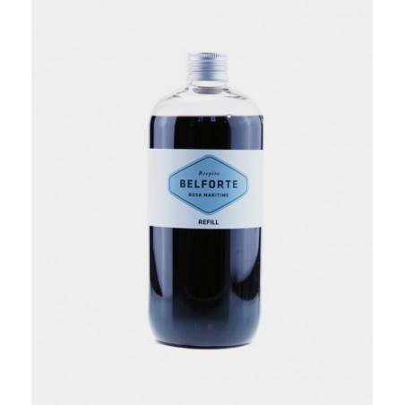 Ricarica fragranze casa per diffusore - Belforte Fragranze Italiane - Made in Italy - Rosa maritime 500 ml Black