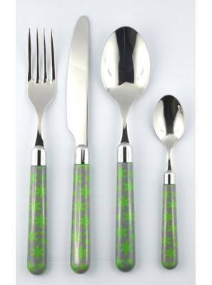 Rivadossi Christmas Cutlery | Naif Ice Set 24 Pieces -  - 