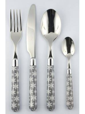 Rivadossi Christmas Cutlery | Naif Ice Set 24 Pieces -  - 