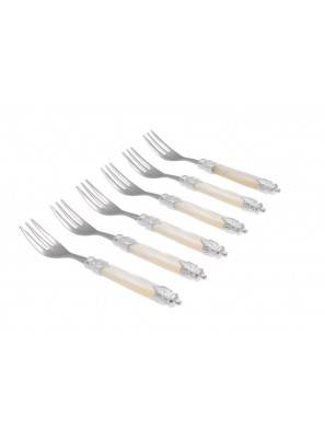 Rivadossi Cutlery Set 6pcs Silver Ring Arianna -  - 