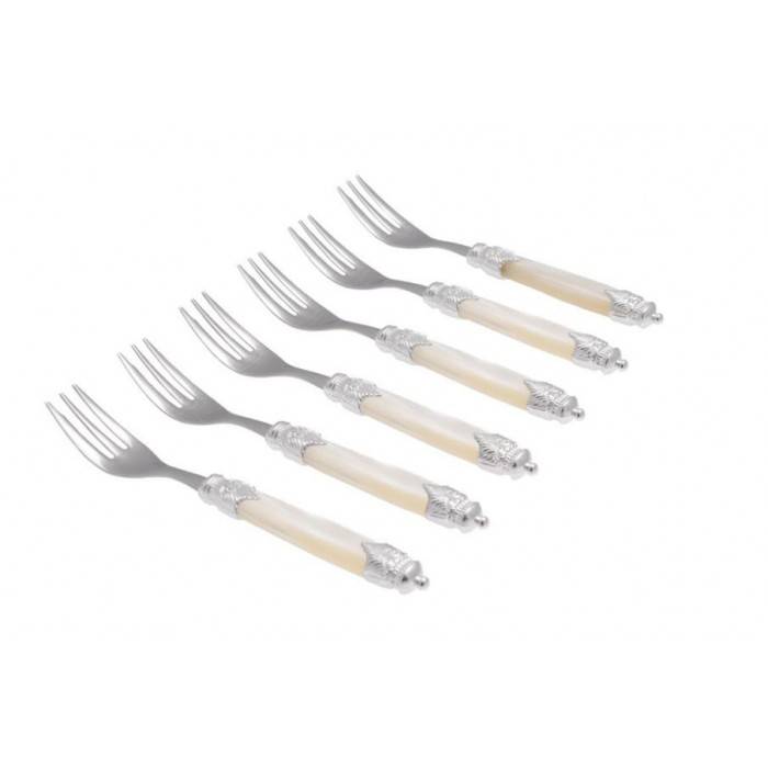 Rivadossi Cutlery Set 6pcs Silver Ring Arianna -  - 