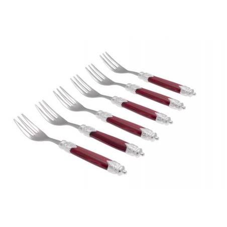Rivadossi Cutlery Set 6pcs Silver Ring Arianna - 