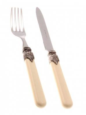 Rivadossi 破旧别致餐具 - 经典 - 12 件套水果餐具 -