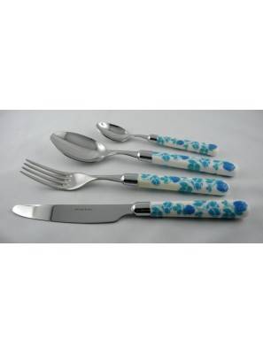 Naif Rose - Set 24pc Colored Cutlery Rivadossi - 