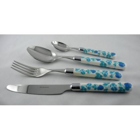 Naif Rose - Set 24pc Colored Cutlery Rivadossi -  - 