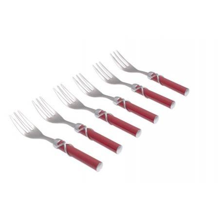 Sweet Bow 叉子套装 6 件 Rivadossi 意大利制造 -