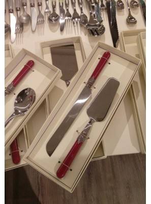 Wedding Favor: Classic Italian Cutlery 2 Pieces Cake Set -  - 