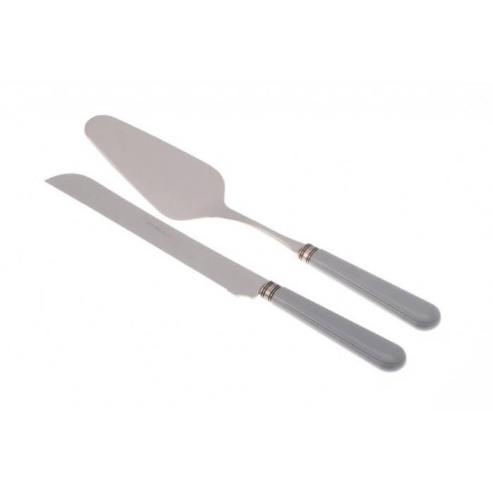 Posate Mistral - Set 2 Pezzi Dolce - Pala Torta e Coltello Torta - 