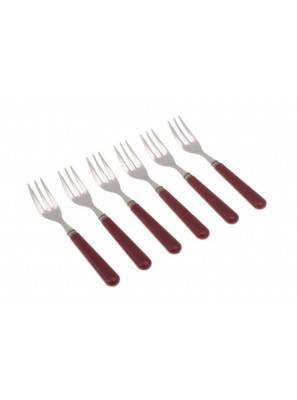 Mistral-Rivadossi Cutlery-Set 6 Pieces Cake Forks - 