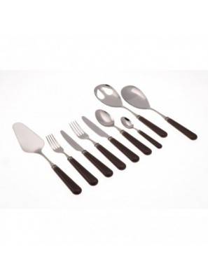 Cutlery: Mistral Rivadossi Steel Cutlery Set 75 Pieces Brown -  - 
