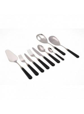 Mistral Black Modern Cutlery - Set 75 Pieces Rivadossi Sandro -  - 8004746257508