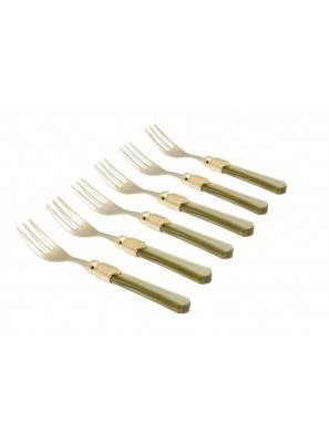 Rivadossi Vittoria Oro Cutlery Set 6 pieces Sweet Fork -  - 