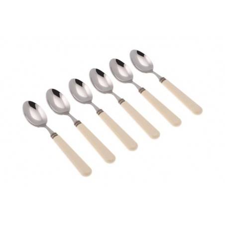 Mistral - 18/10 Stainless Steel Cutlery - Set 6 Pieces Coffee Spoon -  - 