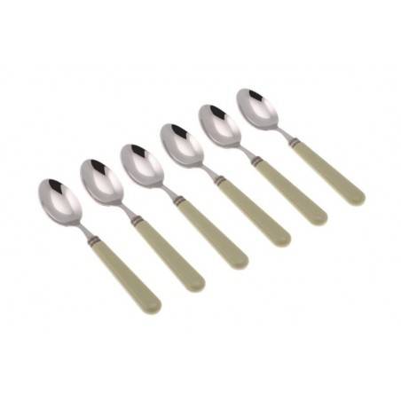 Mistral - 18/10 Stainless Steel Cutlery - Set 6 Pieces Coffee Spoon -  - 