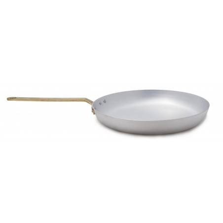 Rivadossi: Professional Aluminum Frying Pan Ø 36 cm with Brass Handle - 