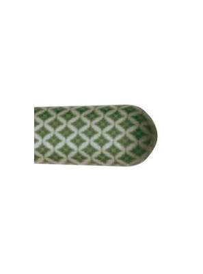 Posate Colorate Naif Damasco - Rivadossi Sandro - Forchetta da Dolce 1 pezzo -  Colore verde scuro
