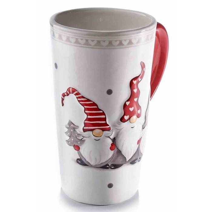 Santa Claus Ceramic Breakfast Cup