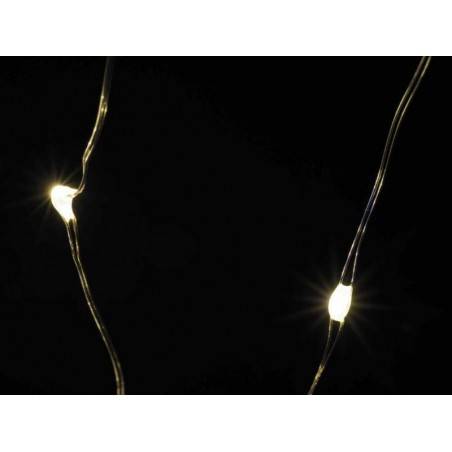 瀑布圣诞灯 10 根金属线和 180 个 LED -