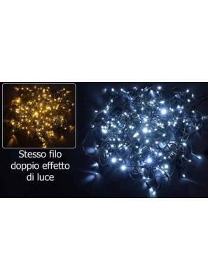 圣诞灯 13.4 m，180 个冷/暖白色 LED 灯和 8 个灯光游戏 -