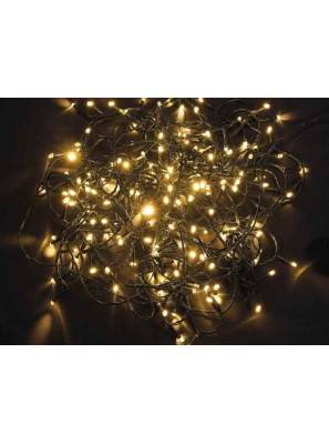 Luci di Natale 13,4 Mt, 180 LED Bianco Freddo / Caldo e 8 Giochi di Luce - 
