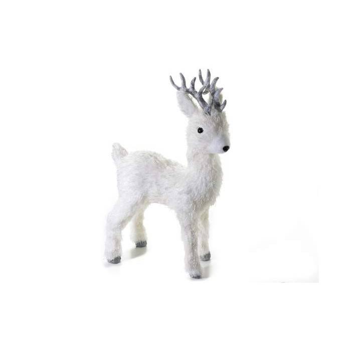 Décoration de Noël de renne blanc - 1