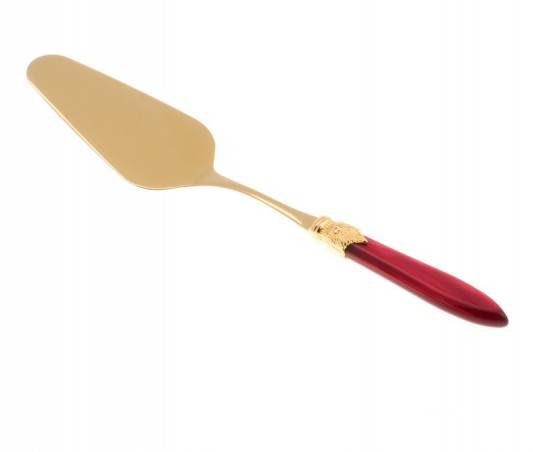 Faveur de mariage personnalisée - Laura Gold Cake Server (Pvd) - Rivadossi Sandro -