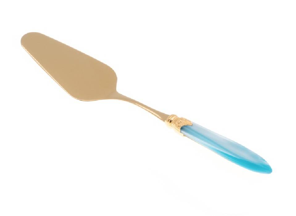 Personalized Wedding Favor - Laura Gold Cake Server (Pvd) - Rivadossi Sandro - Personalized Wedding Favor - Laura Gold Cake Server (Pvd) - Rivadossi Sandro -