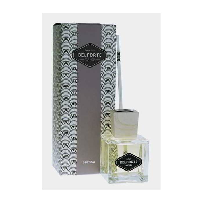 Home Fragrances - Diffuser with Sticks White Cube - Odessa - Belforte -  - 