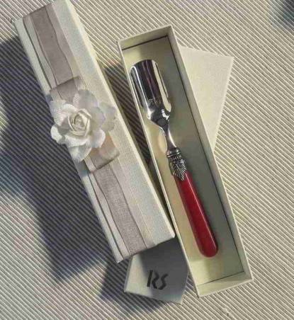 Rivadossi Country Cutlery - Classic Cheese Spoon With Favor Box -  - 