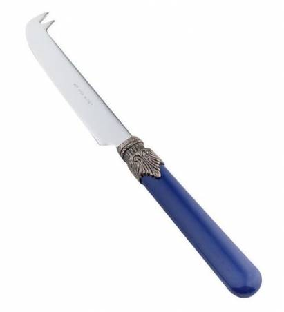 18/10 Stainless Steel Cheese Knife - Classic Model - Rivadossi Sandro - Blue Color -  - 8004746163335