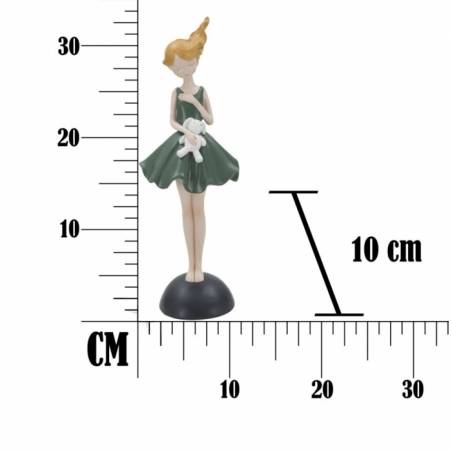 Dolly-Figur mit Hase 11,5x10x33,5 cm - 