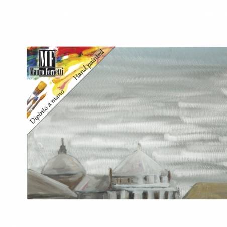 Gemalt auf Leinwand Venedig cm 120 x 3,7 x 80 – Mauro Ferretti - 