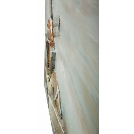 Painted On Canvas Windmill Cm 120X3,7X80- Mauro Ferretti -  - 8024609332470