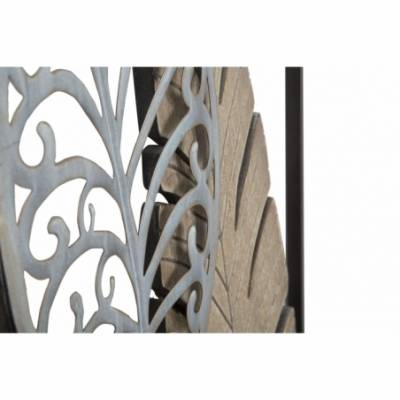 Leaves Iron And Wood Panel -B- Cm 30,5X2,5X99,5- Mauro Ferretti -  - 8024609323263