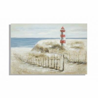 Painted On Canvas Lighthouse -B- Cm 120X3,7X80- Mauro Ferretti -  - 8024609332548