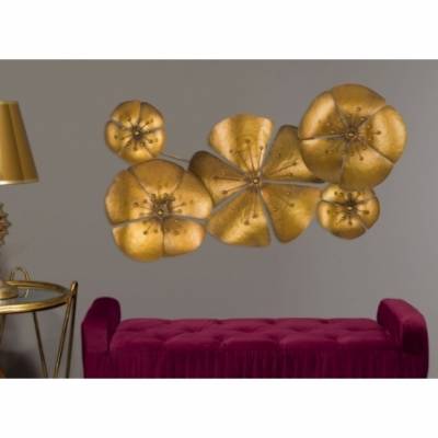 Flower Goldy Iron Panel -A- Cm 94X6X50- Mauro Ferretti -  - 8024609335662