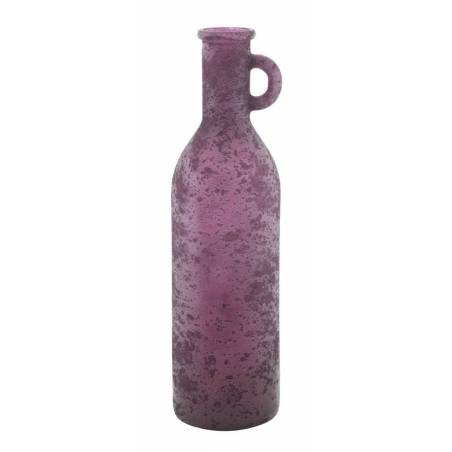 Recycled Glass Vase Bordeaux Cm ??13X50 (Made in Spain) -  - 8024609333378