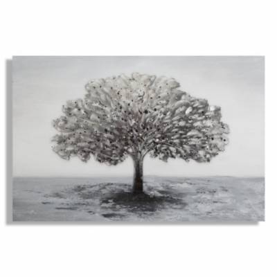 Auf Leinwand gemalter Aluminiumbaum -B-Cm 120X3,8X80- Mauro Ferretti - 