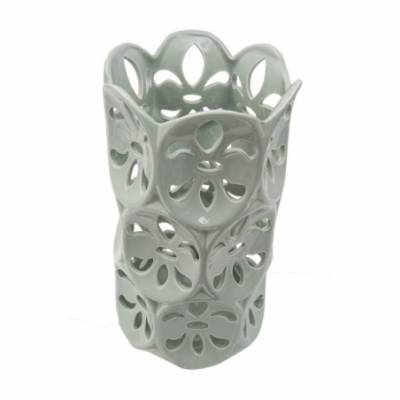 Vase Petal Weiß Ø Cm 14X25,5 - 