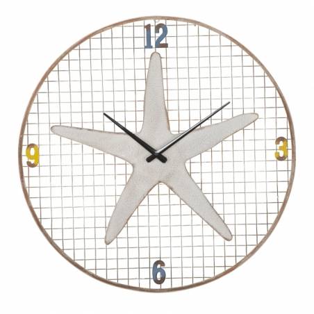 Clock Wall Starfish Cm Ø 57X3,5 -  - 8024609335747