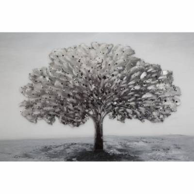 Auf Leinwand gemalter Aluminiumbaum -B-Cm 120X3,8X80- Mauro Ferretti - 