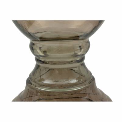 Brown Recycled Glass Candle Holder Cm 22X75 - Mauro Ferretti -  - 8024609342387