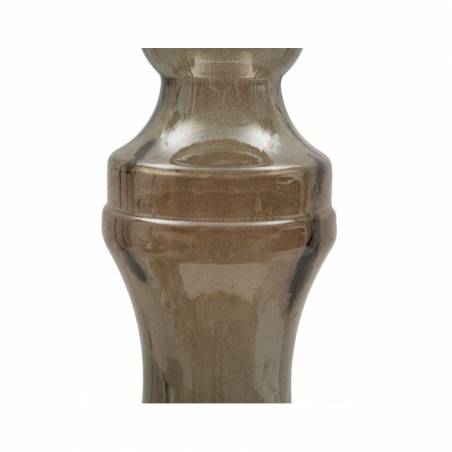 Brown Recycled Glass Candle Holder Cm 17X55 - Mauro Ferretti -  - 8024609342394