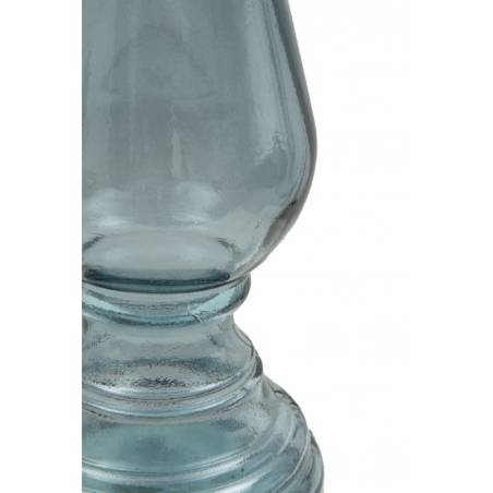 Kerzenhalter aus recyceltem Glas, leicht, cm 17 x 55 – Mauro Ferretti - 