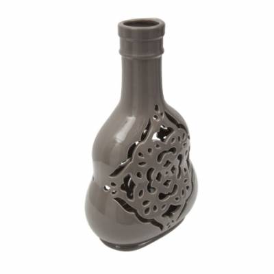 Vase Carving Grey Cm 16,5X11X27 -  - 8024609185762