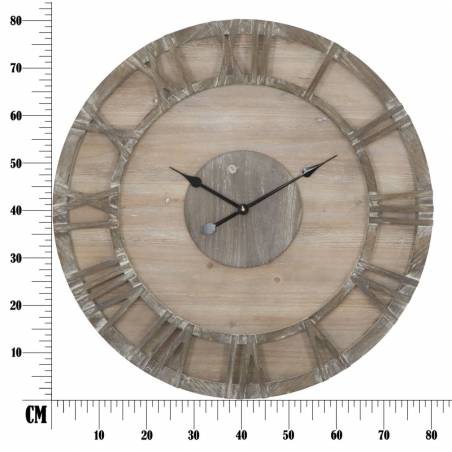 Clock Wody cm Ø 80x4 - 